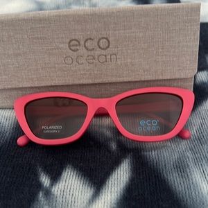 New pink Eco ocean sunglasses. They can also hold most prescriptions.